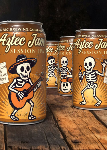 Aztec Newest Beer - Aztec Jam Session IPA